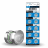 10x Pilas botón AG1 LR621 1.55V Koonenda