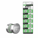 10x Pilas botón AG0 LR521 1.55V Koonenda