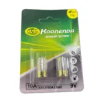 Pila Alcalina 9V 10A Koonenda